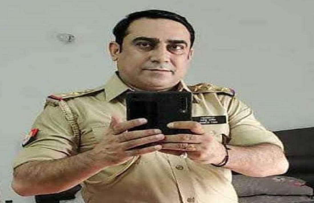 dismissed inspector amit kumar accused of rape appeared in varanasi court