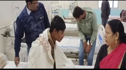 परीक्षा देने केंद्र पर पहुंचे छात्र को अस्पताल में कराना पड़ा भर्ती