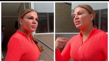Rakhi Sawant Adil Khan Durrani Marriage in trouble Actress bitterly crying in front of paparazzi video viral