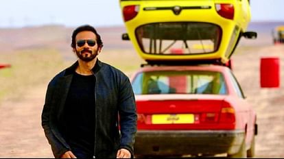 Rohit Shetty Share Video On instagram of Flip Car From Indian Police Force Web series Sidharth Malhotra
