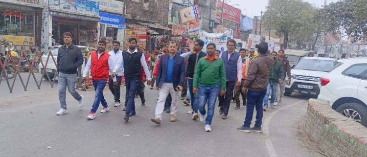 Awareness rally for cleanliness