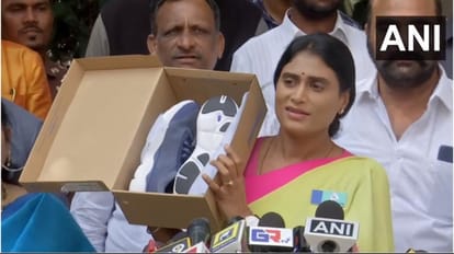 YSRTP chief YS Sharmila