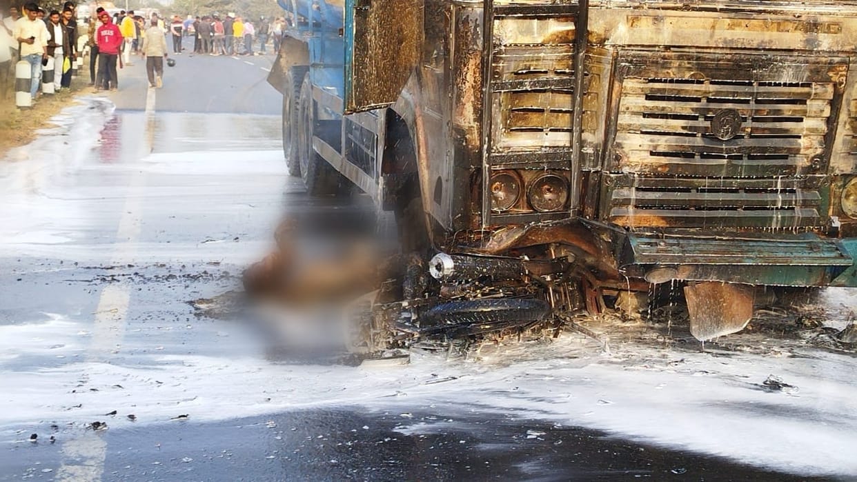 Accident in Bihar: 4 including Inter examinee lost their lives in Purnia, two burnt alive there