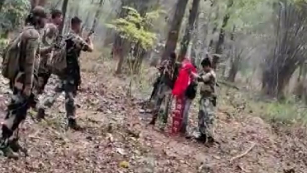 bsf jawans demolished naxal monument in chhattisgarh kanker
