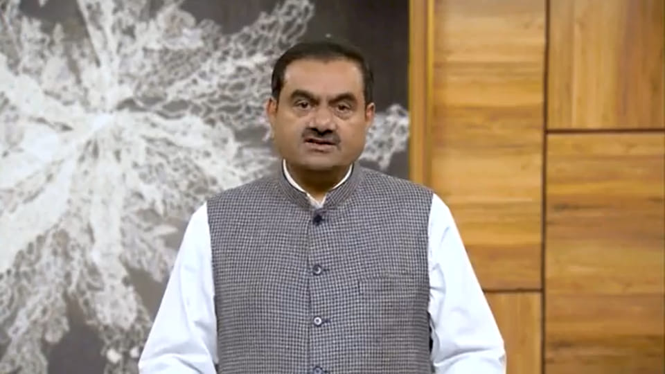 adani group shares fell by 527 percent in one month