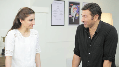 Throwback Thursday When Soha Ali Khan Slap Sunny Deol on Ghayal Once again Film set