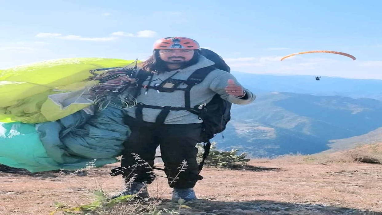 Gimner Singh of kullu selected in Indian team for Paragliding World Cup