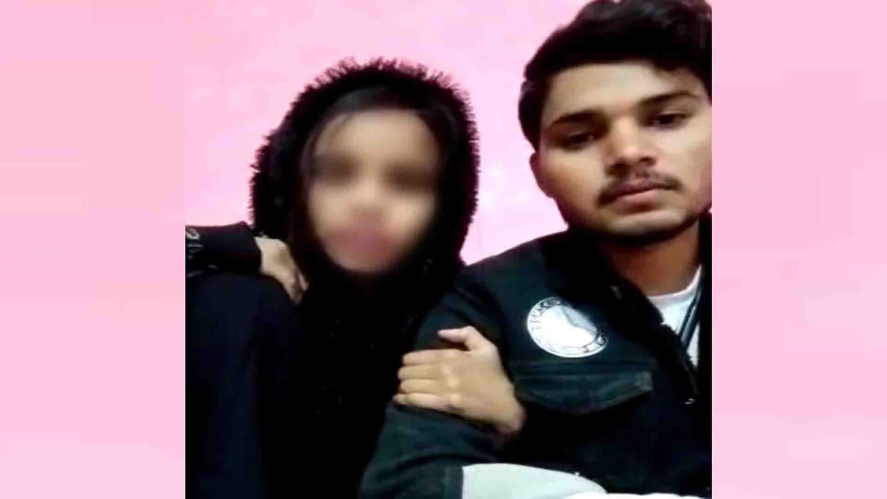 love couple who ran away from home shared the video on social media