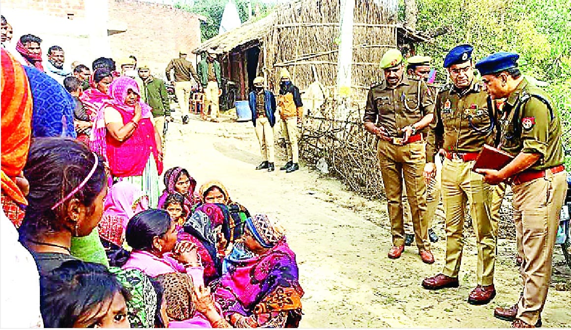Murder of innocent in Unnao, Dead body was found in mustard field, first brutally beaten then strangulated