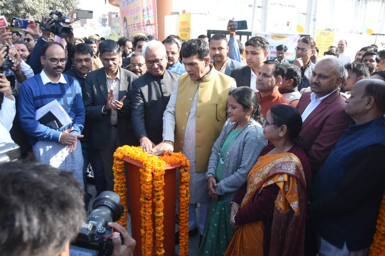 Lucknow News: Energy Minister inaugurated the power sub-station, said- 24 hours power supply to UP in a year