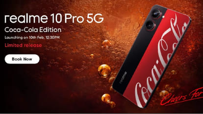 Realme 10 Pro 5G Coca Cola variant