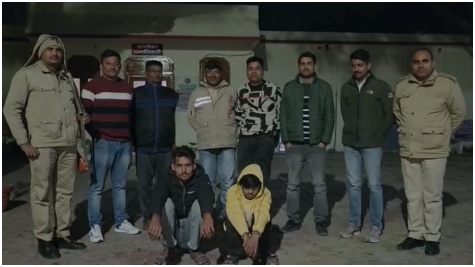 2 youths arrested for threatening in the name of Lawrence gang in Hanumangarh