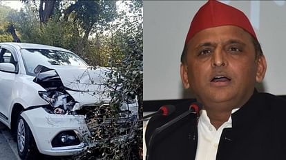 Six vehicles of Akhilesh Yadavs convoy collided with each other, six seriously injured in the accident