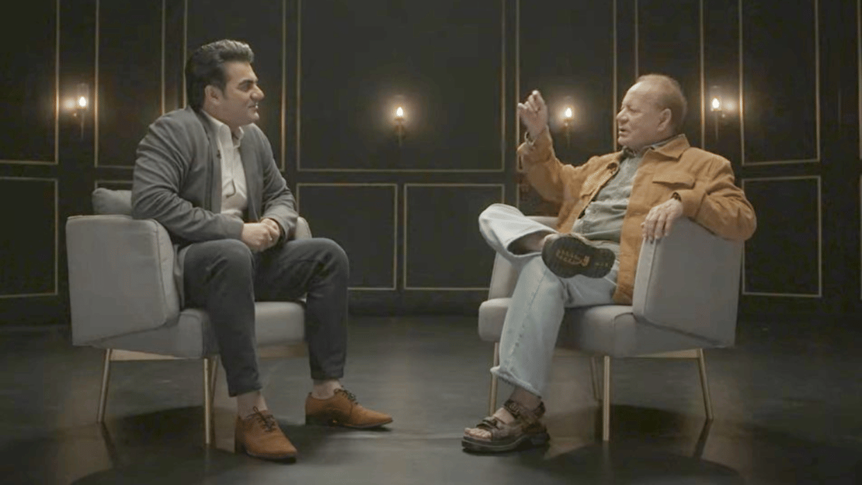 Arbaaz Khan show actor ask Salim Khan we are not successful as Salman Khan see his Fathers reaction