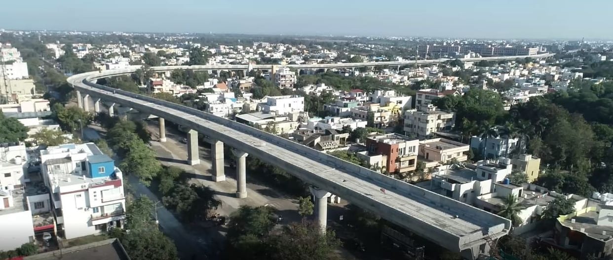 MP News: Three-compartment Metro to arrive in Bhopal in August, track laying work on 1.5 km track out of five
