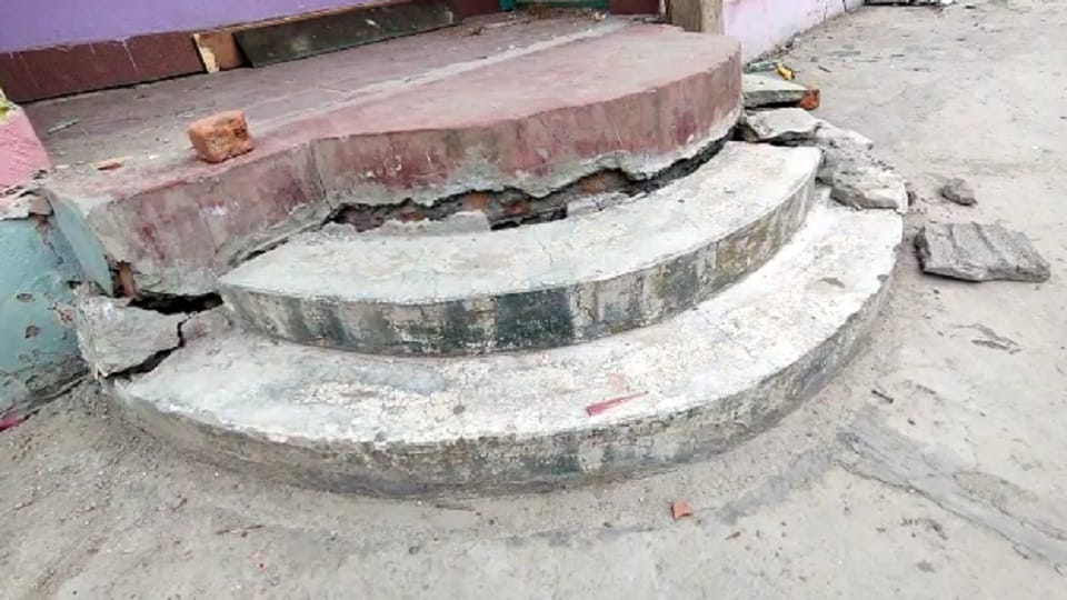Jammu Kashmir: Doda Thathri area verge of devastation like Joshimath, cracks in 12 houses