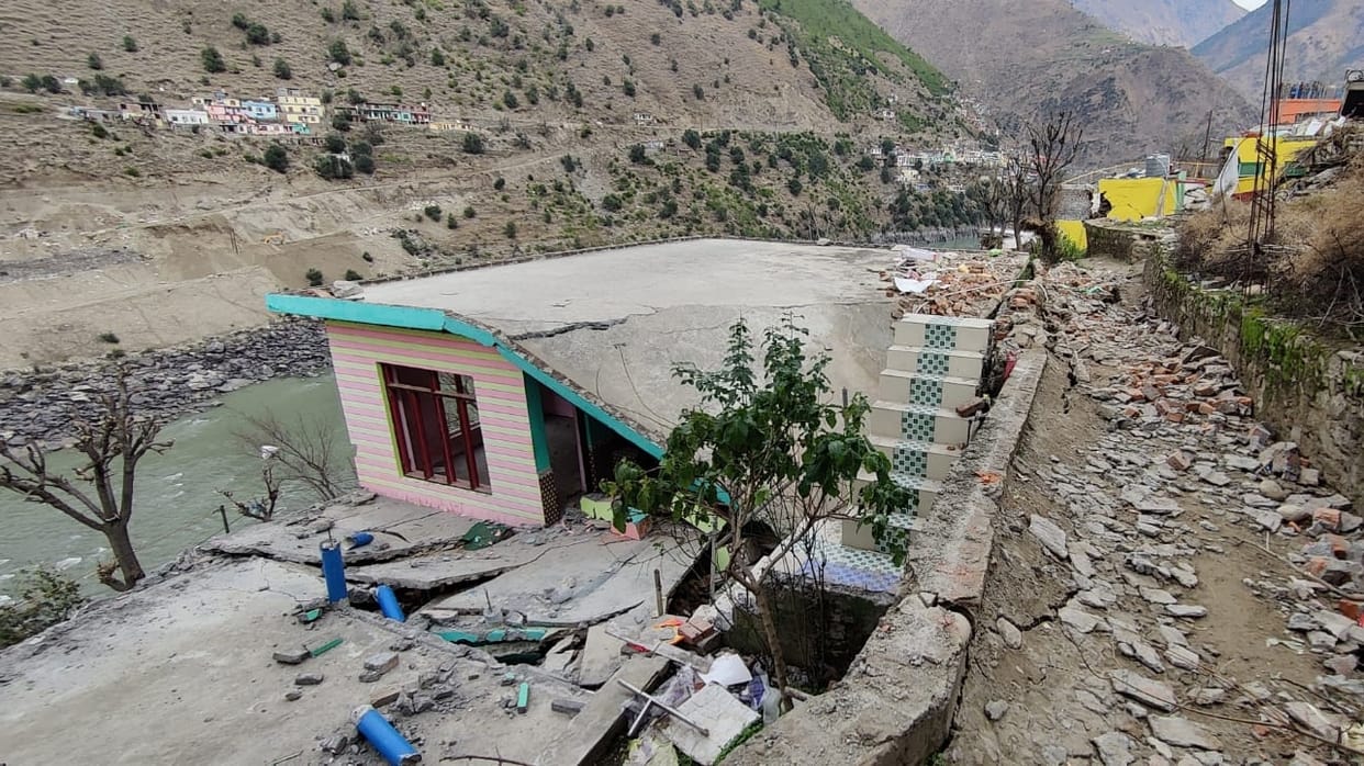 Doda Thathri nayi vast village declared red zone entire area sealed army guarding