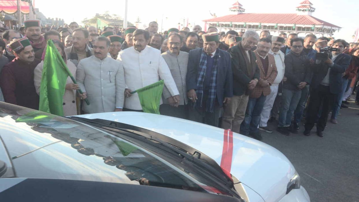 Green corridor will be built in Himachal, HRTC will get 300 electric buses in a year