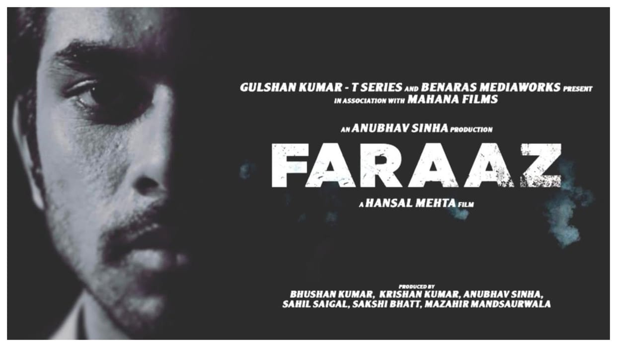 Faraaz Review in Hindi Hansal Mehta Juhi Babbar Aamir Ali Aditya Rawal Zahan Kapoor Pallak Lalwani Movie