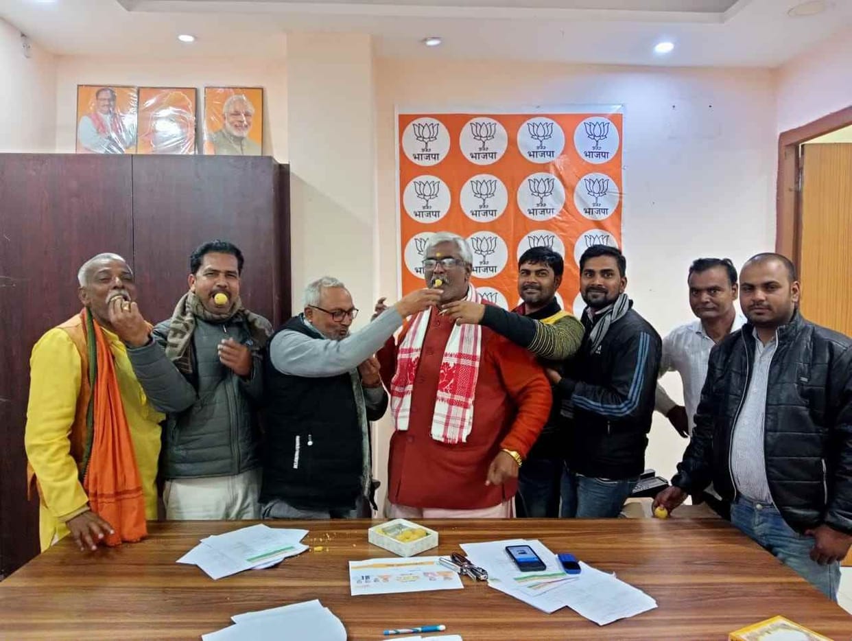 shown happiness on victory in mlc election