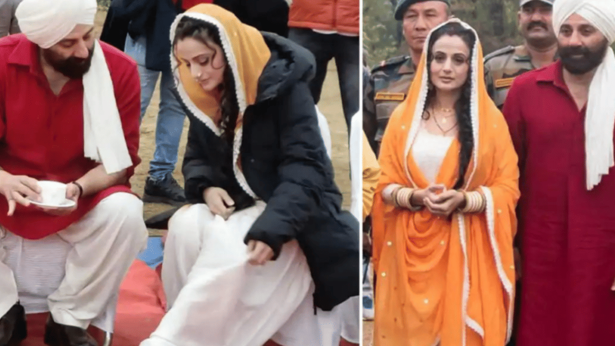 gadar 2 starcast fees sunny deol ameesha patel utkarsh sharma simrat kaur manish wadhwa luv sinha