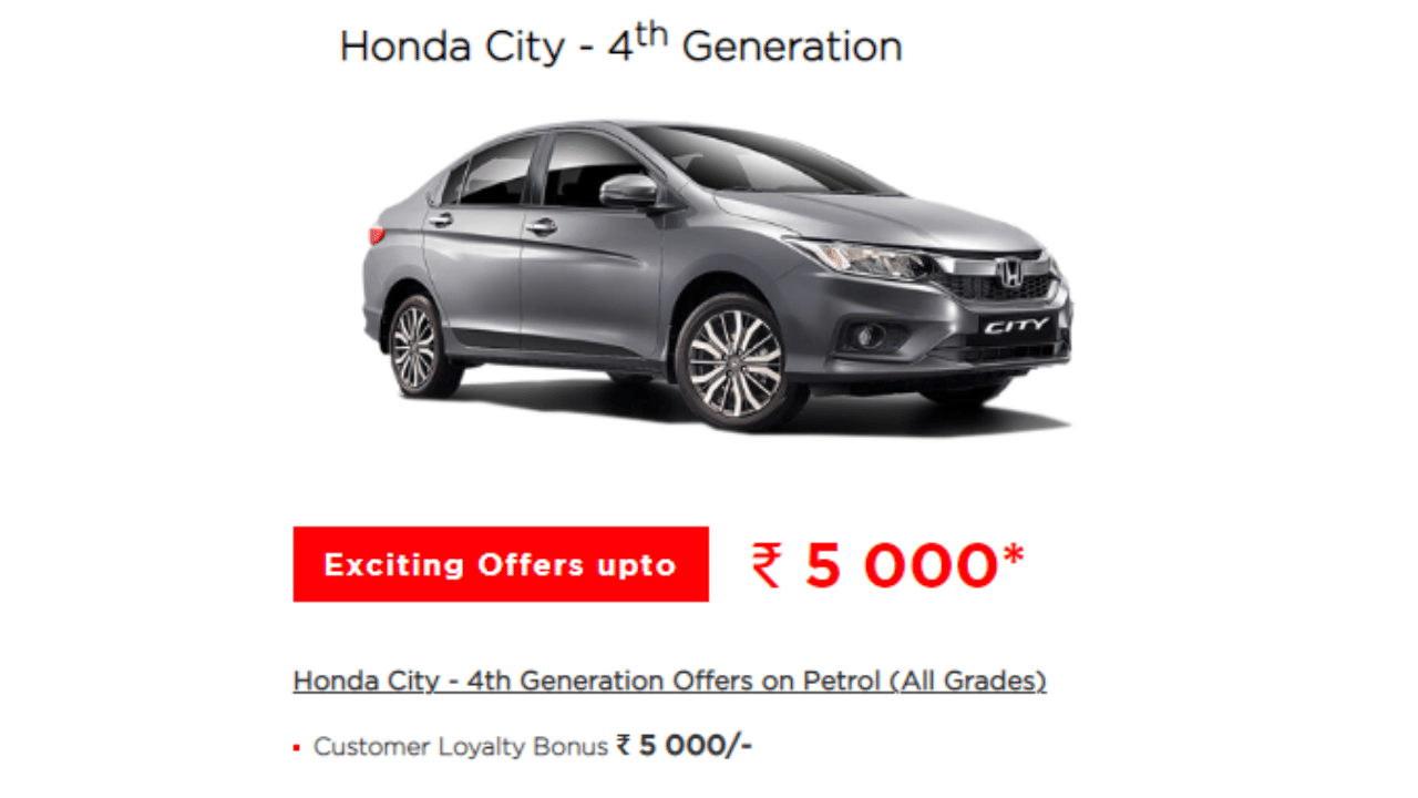 honda cars comes with upto rs 72000 discount in february 2023, honda city amaze wrv jazz