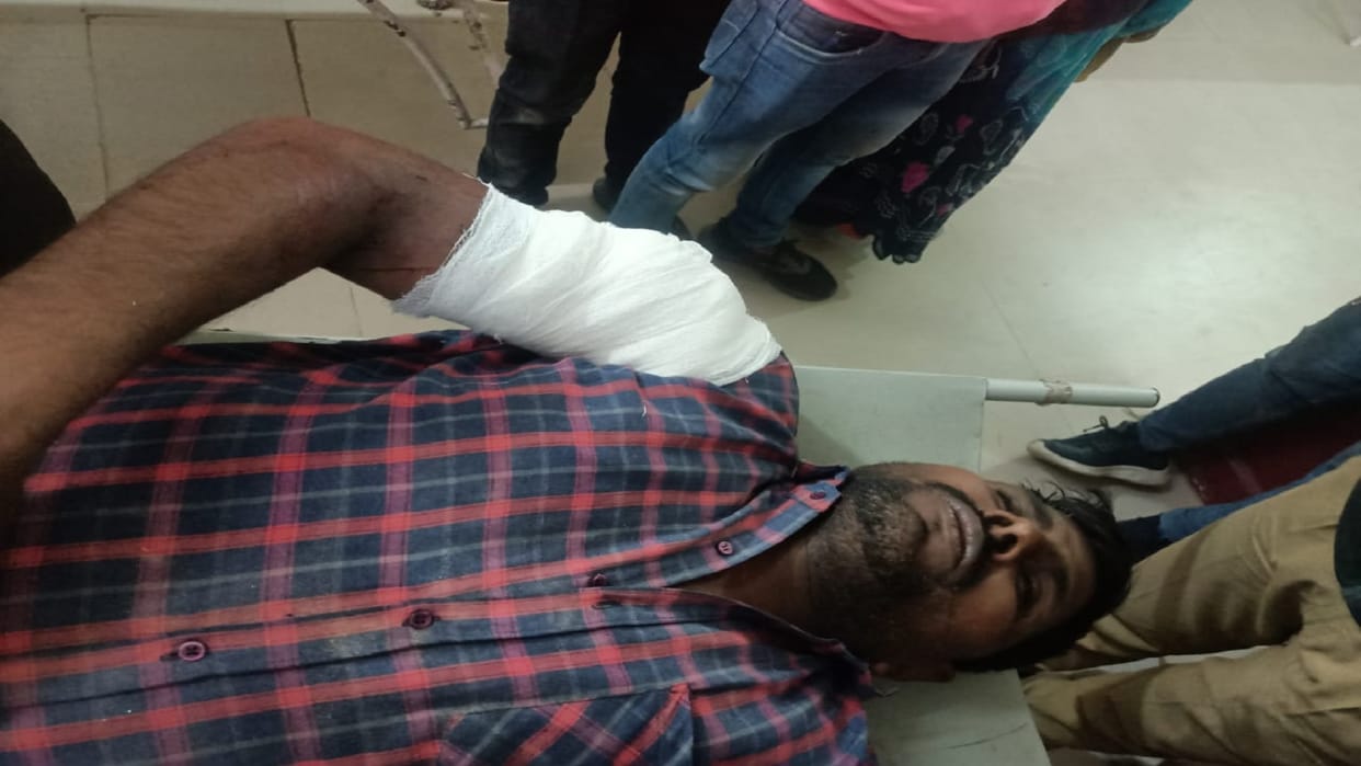 Unnao Youth shot due to land enmity condition critical