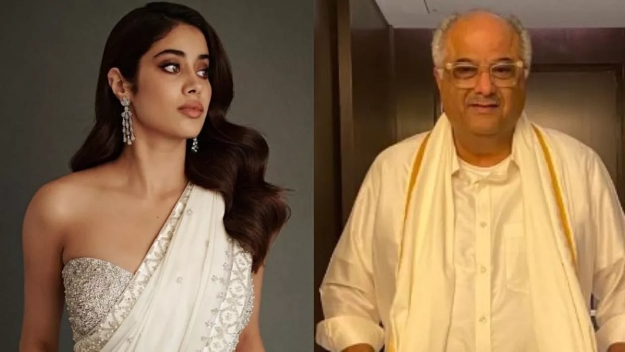 Janhvi Kapoor: Boney Kapoor reacts on Daughter South debut with a Tamil film father denies