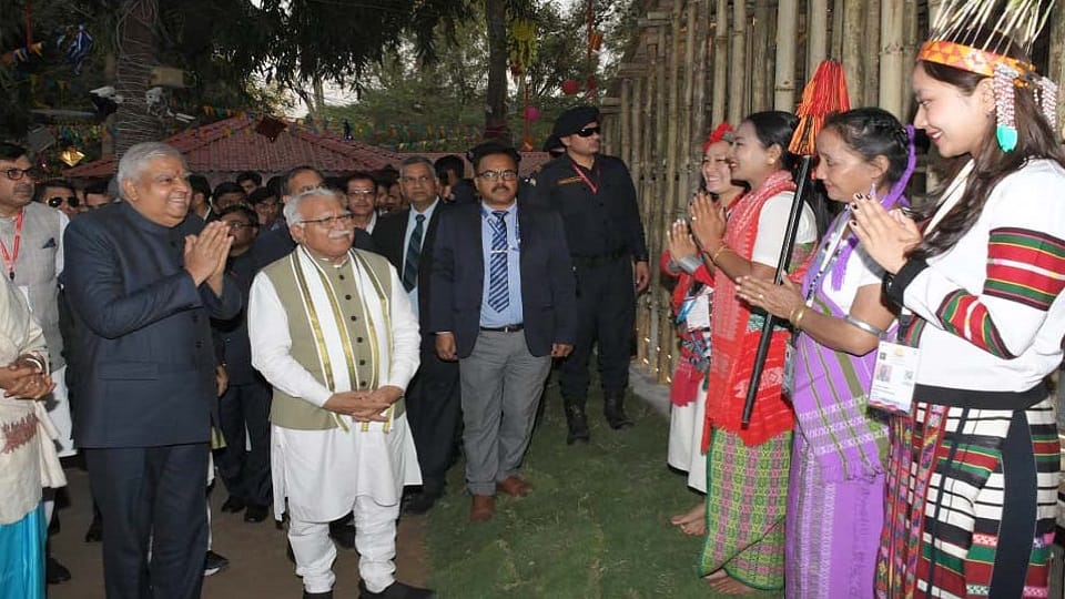 Surajkund Mela Vice President inaugurated 36th Surajkund International Handicrafts Fair