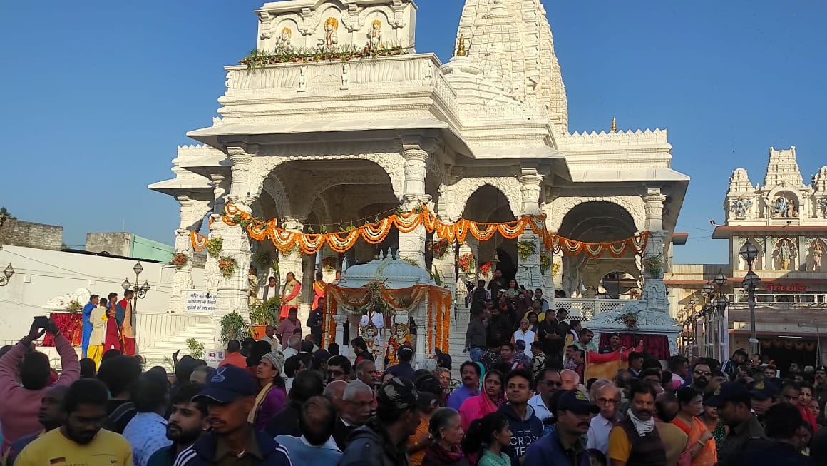 Inauguration of Annapurna Temple of Indore, doors of new temple open for devotees