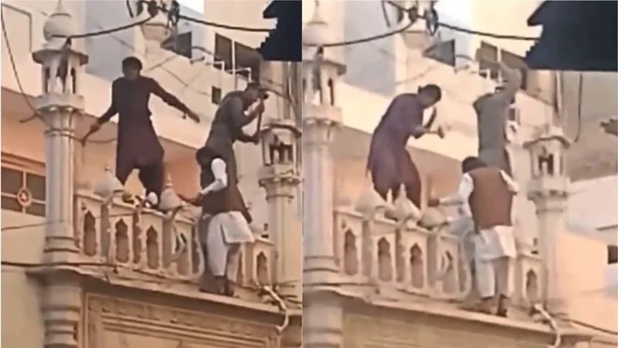 pakistan ahmadi mosque attacked in karachi tlp workers destroy masjid muslim minorities