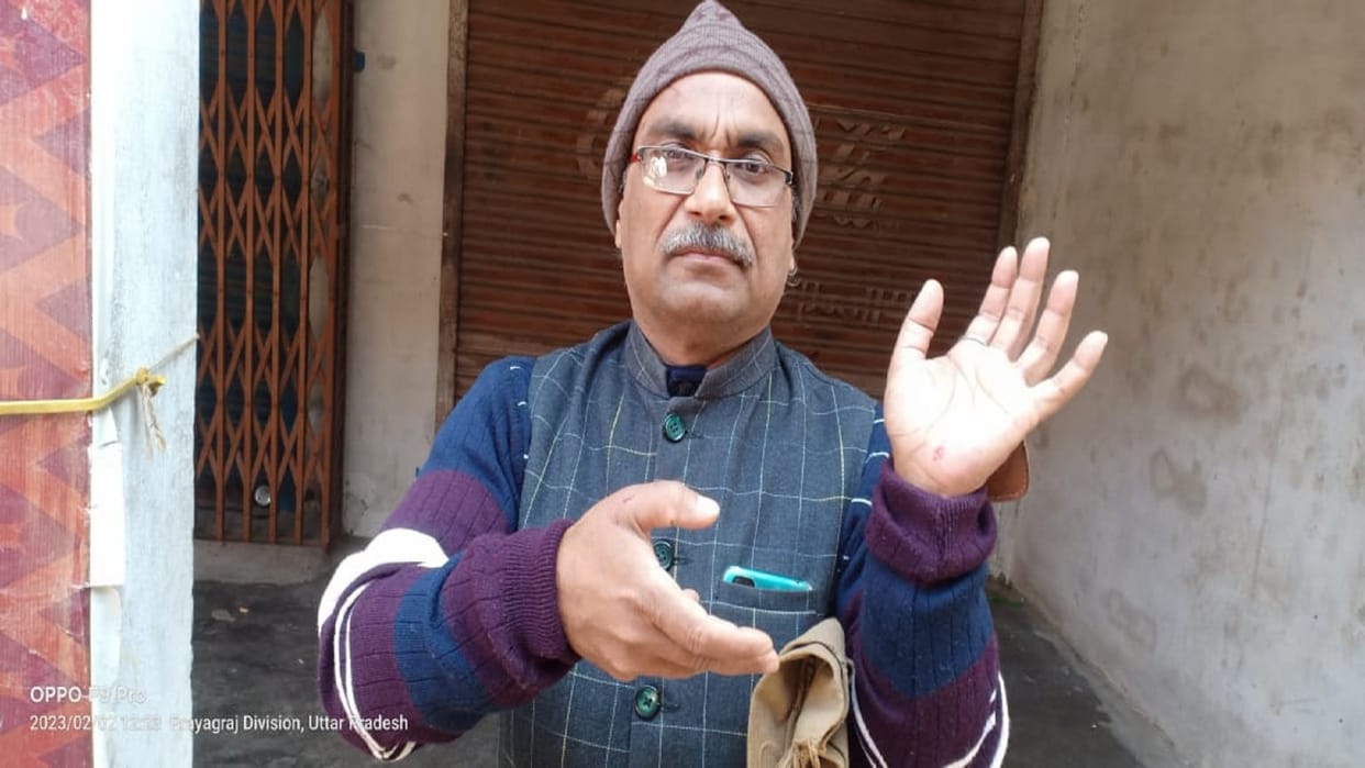 Despite being armed with a gun, the doctor confronted the miscreant