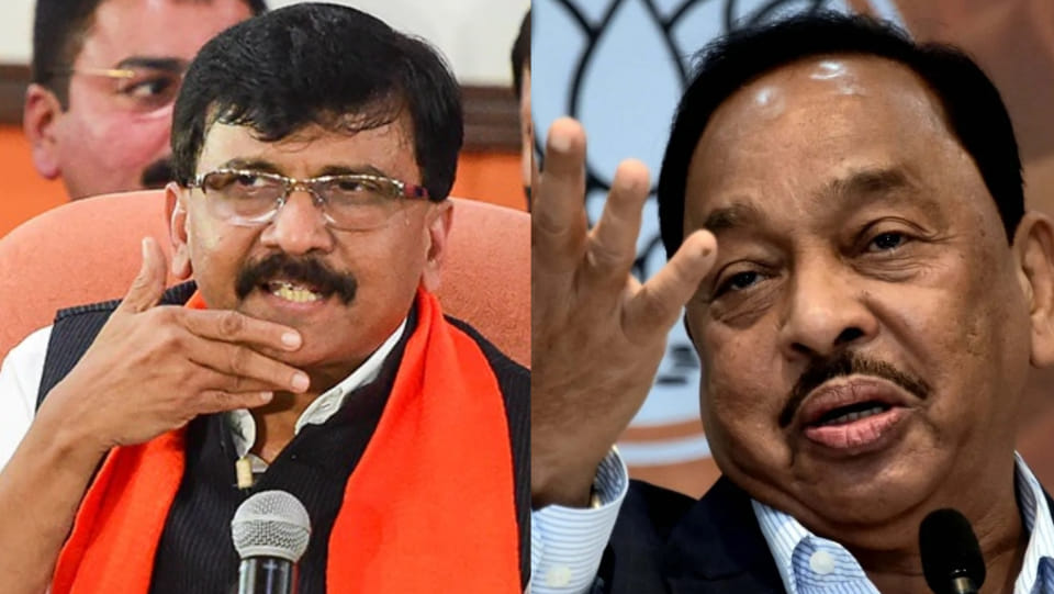 Sanjay Raut sent a defamation notice to Union Min Narayan Rane for making defamatory and false Remarks