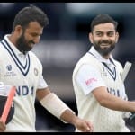चेतेश्वर पुजारा और विराट कोहली