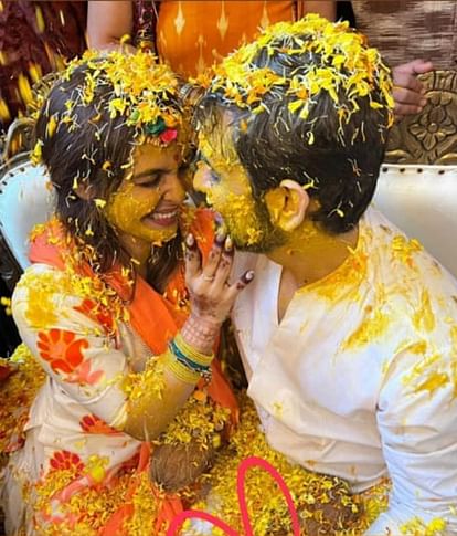 Chak De India co-star Chitrashi Rawat and Dhruvaditya Bhagwanani Marriage, Mehndi Pictures See Photos