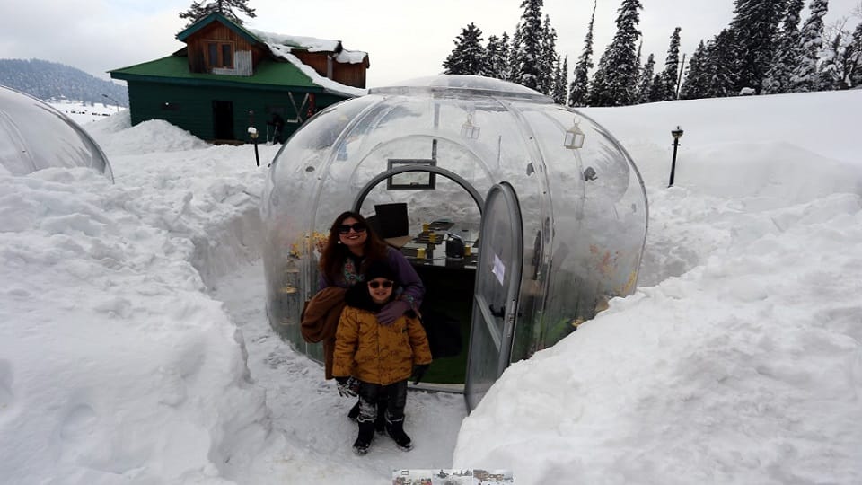 Jammu and Kashmir: Glass igloo giving the experience of getting lost in nature