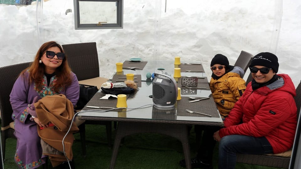Jammu and Kashmir: Glass igloo giving the experience of getting lost in nature