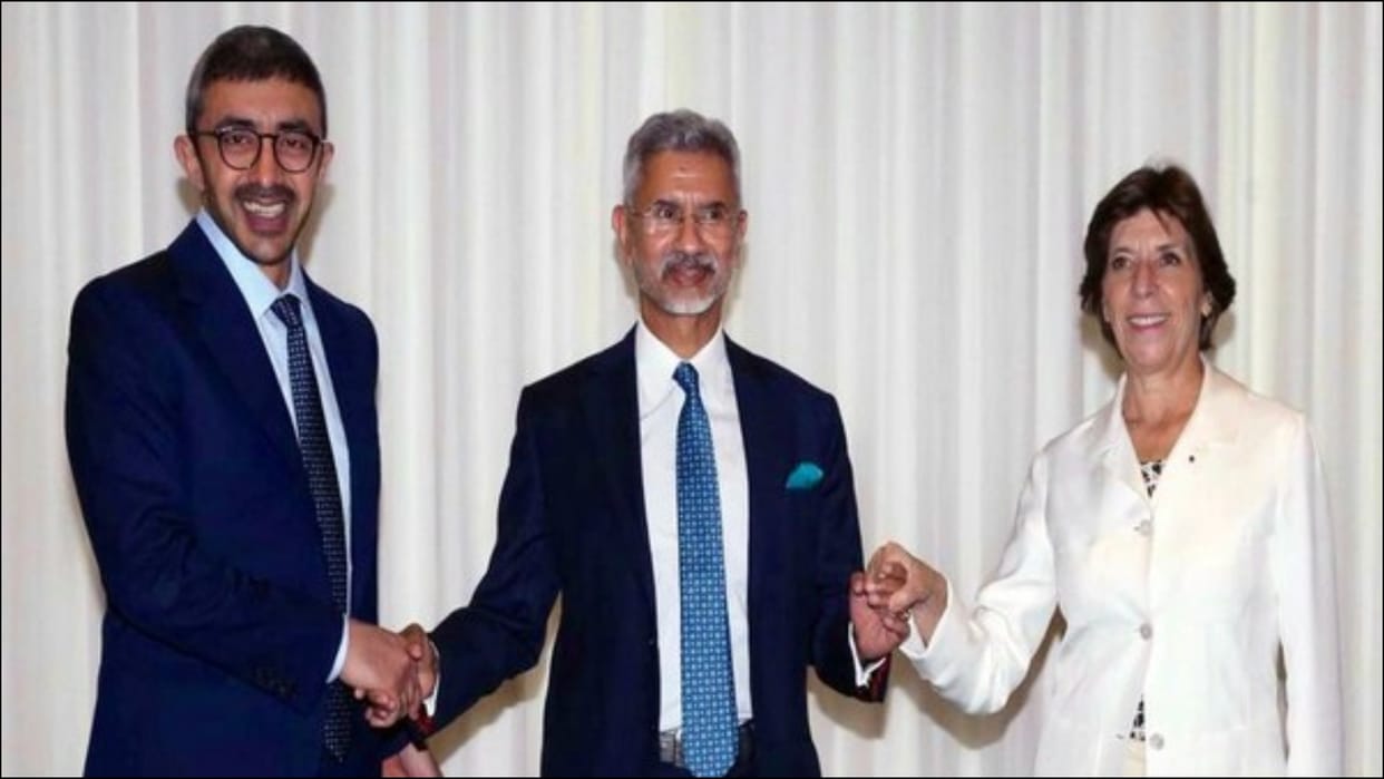 India France and UAE agree for trilateral cooperation initiative in fields including energy defence economy