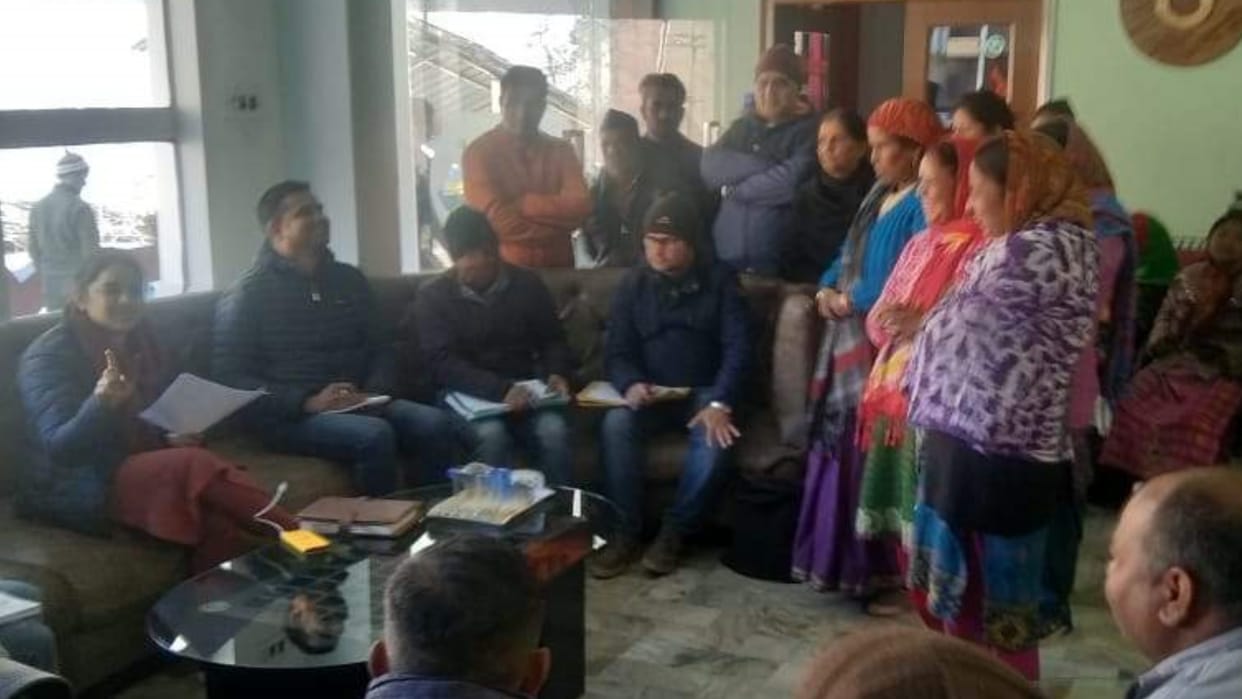 Joshimath is Sinking Affected families want rehabilitation around Joshimath Uttarakhand news in hindi