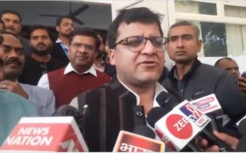 Excise Minister Nitin Agarwal said Akhilesh is insulting the mandate, retaliating on the Swami Prasad Maurya