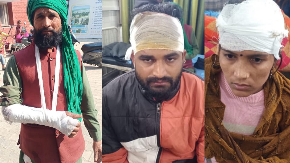 Family attacked in village Jayanti Majri of Mullanpur