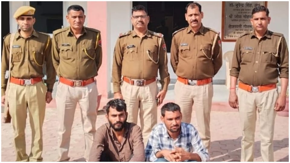Churu police caught illegal liquor worth Rs 60 lakh two smuggled Arrested