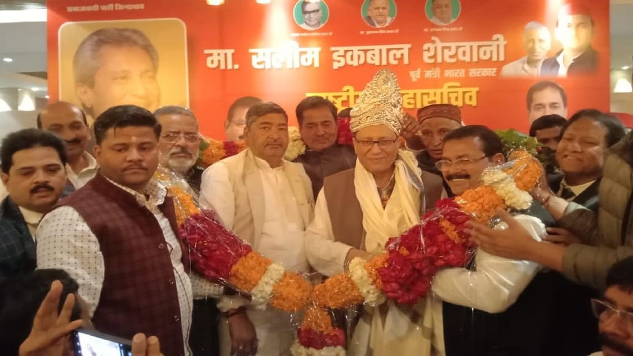 Salim Sherwani said- BJP is spreading hatred in the name of Hindu-Muslim