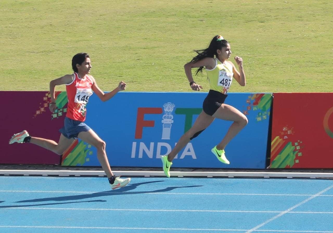 MP News: MP's Busra won gold in race after 9 months of father's death, bought spikes with compensation money