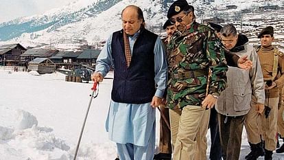 Pervez Musharraf: लड़ाकू विमान का निशाना नहीं चूकता तो, करगिल युद्ध में ही मारे जाते परवेज मुशर्रफ! नवाज शरीफ के साथ परवेज मुशर्रफ