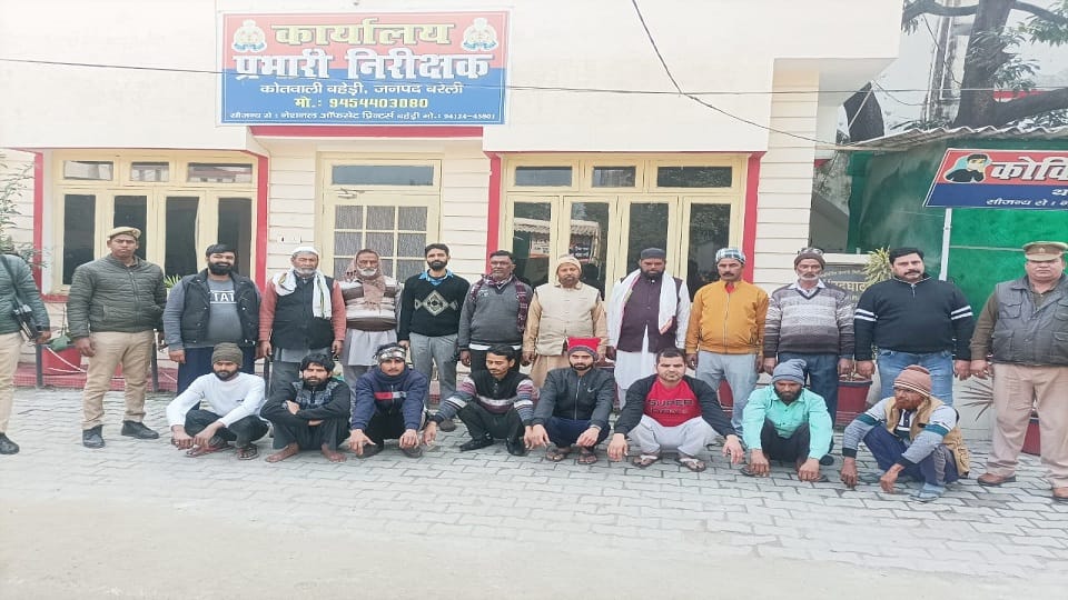 Police arrested 120 accused on the charge of cow slaughter in Bareilly