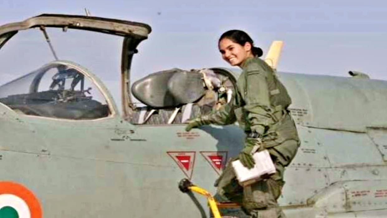 Squadron Leader Avni Chaturvedi of Indian Air Force created history