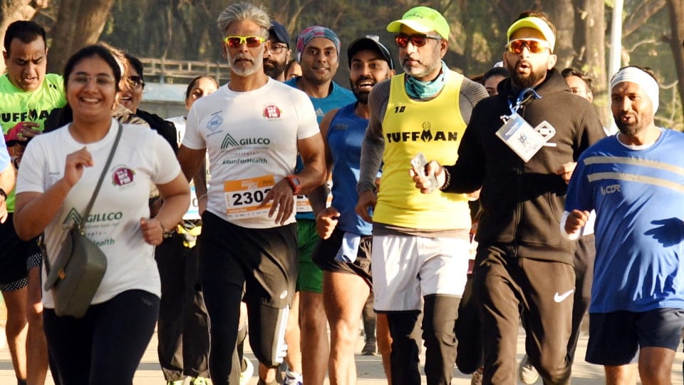 Run For Health Marathon organised in Chandigarh
