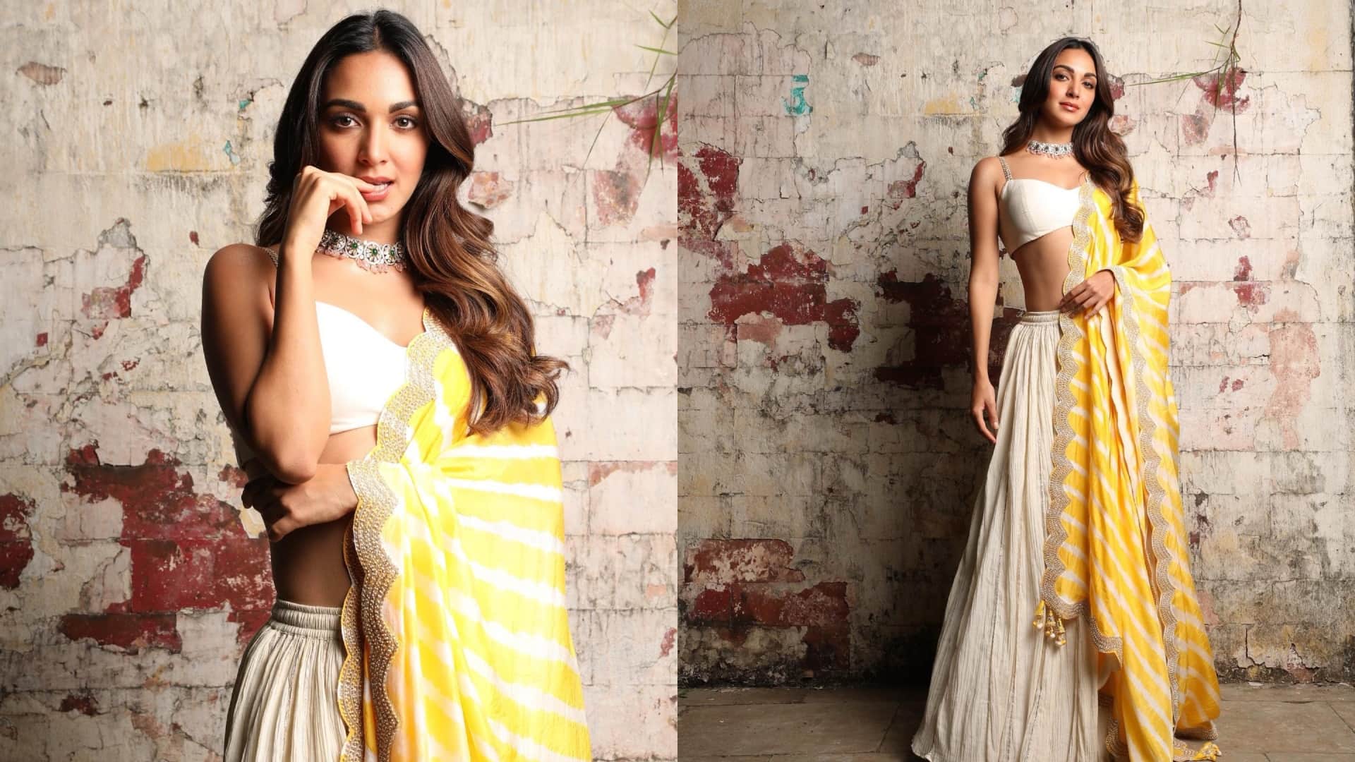 Fashion Bollywood Actress Kiara Advani Stunning Traditional Look In Ethnic Wear See Photos News in Hindi