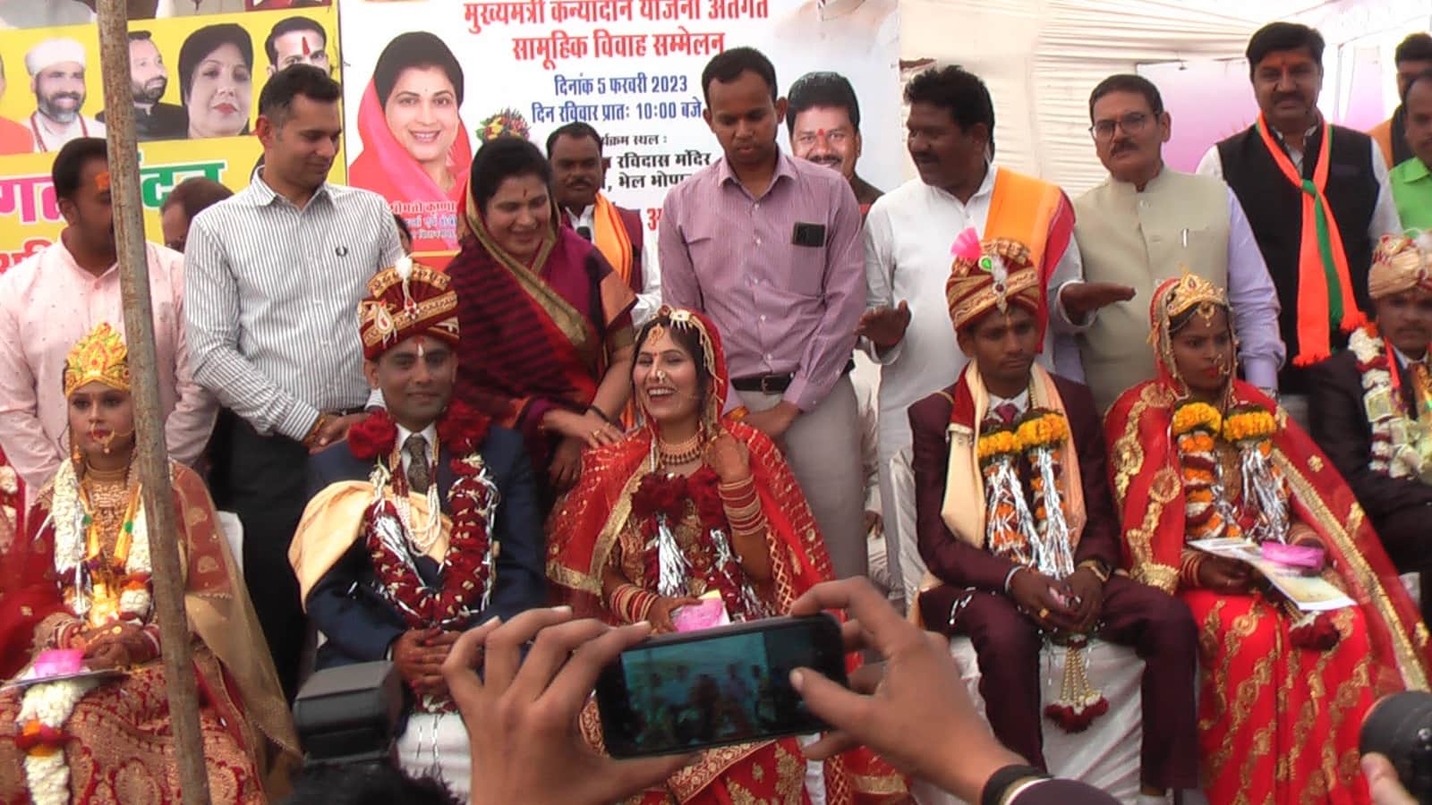 MP News: Congress MLA for the same development work in Bhopal in the morning, BJP leaders did Bhoomi Pujan in